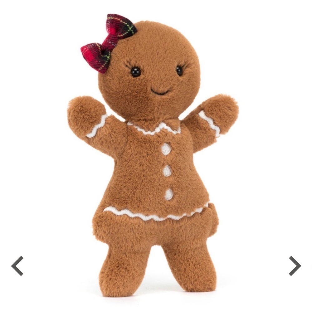 Jellycat Jolly Gingerbread Ruby NWT